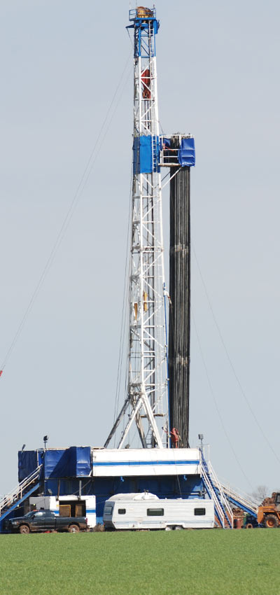 drilling rig in Oklahoma